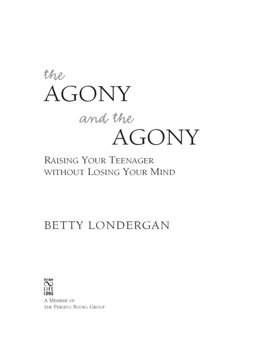 Title details for The Agony and the Agony by Betty Londergan - Available